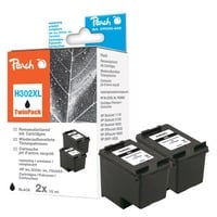 Tinte TwinPack schwarz PI300-655 kompatibel zu HP 302XL