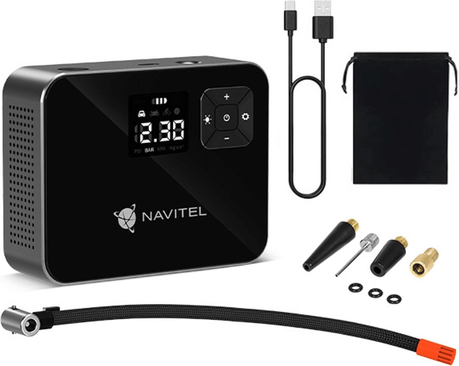Navitel AIR 15 AL compressor met 15 liter per minuut en 8,27 bar