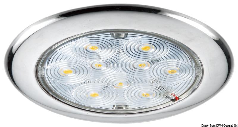 Osculati LED-hanglamp met 9 witte LED's 13.179.90
