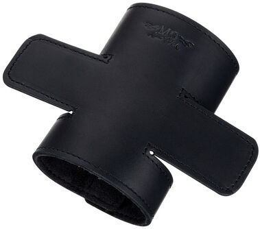 MG Leather Work Trumpet Valve Guard B Schwarz