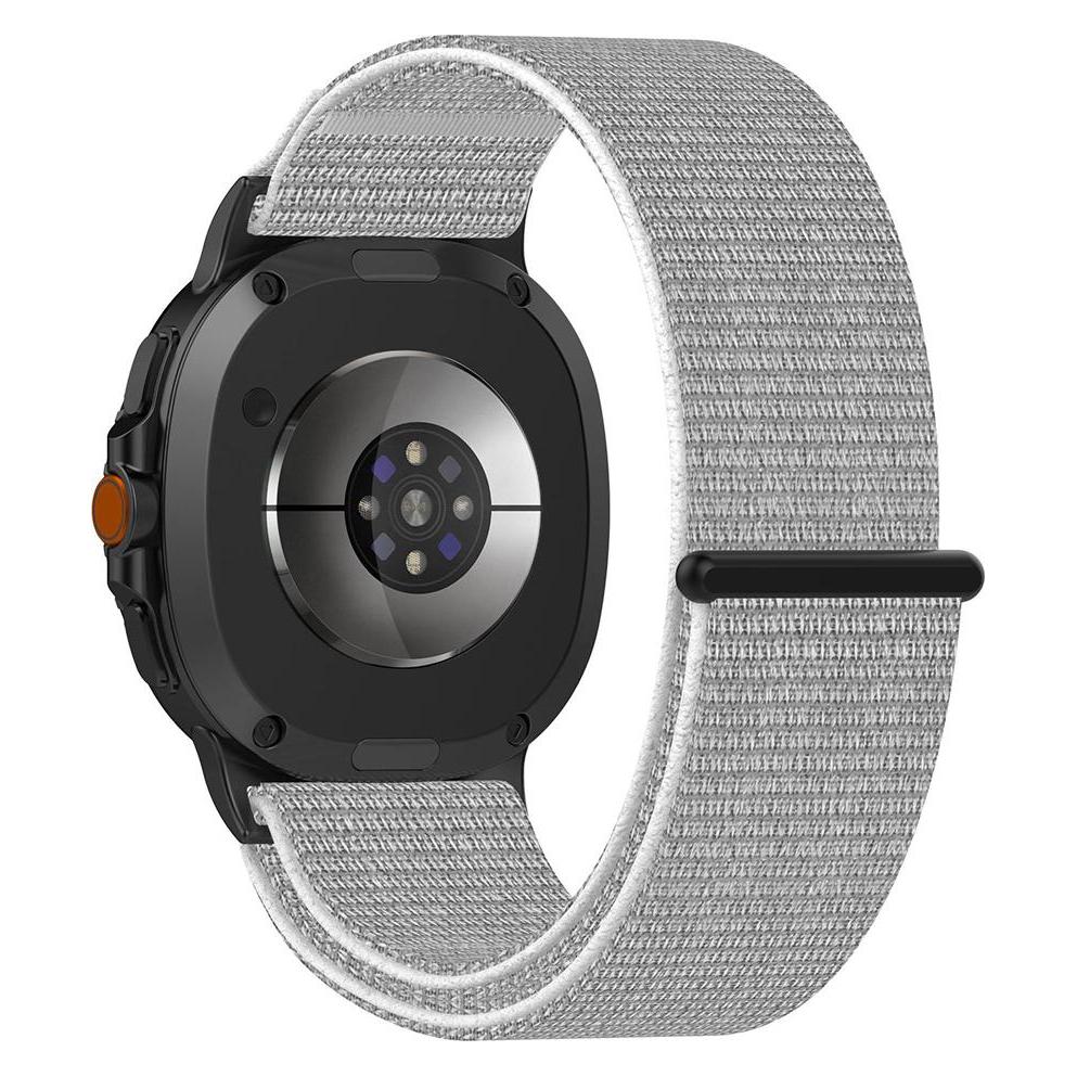 Techsuit - Watchband (W054) - Samsung Galaxy Watch8 40mm/Watch8 44mm/Watch8 Classic/Ultra 2 - Gray (Metall, Nylon) (59669466)