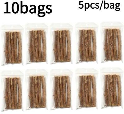 Uplifted Finds Natural Silvervine Catnip Sticks (Silvervine) 10 Bags