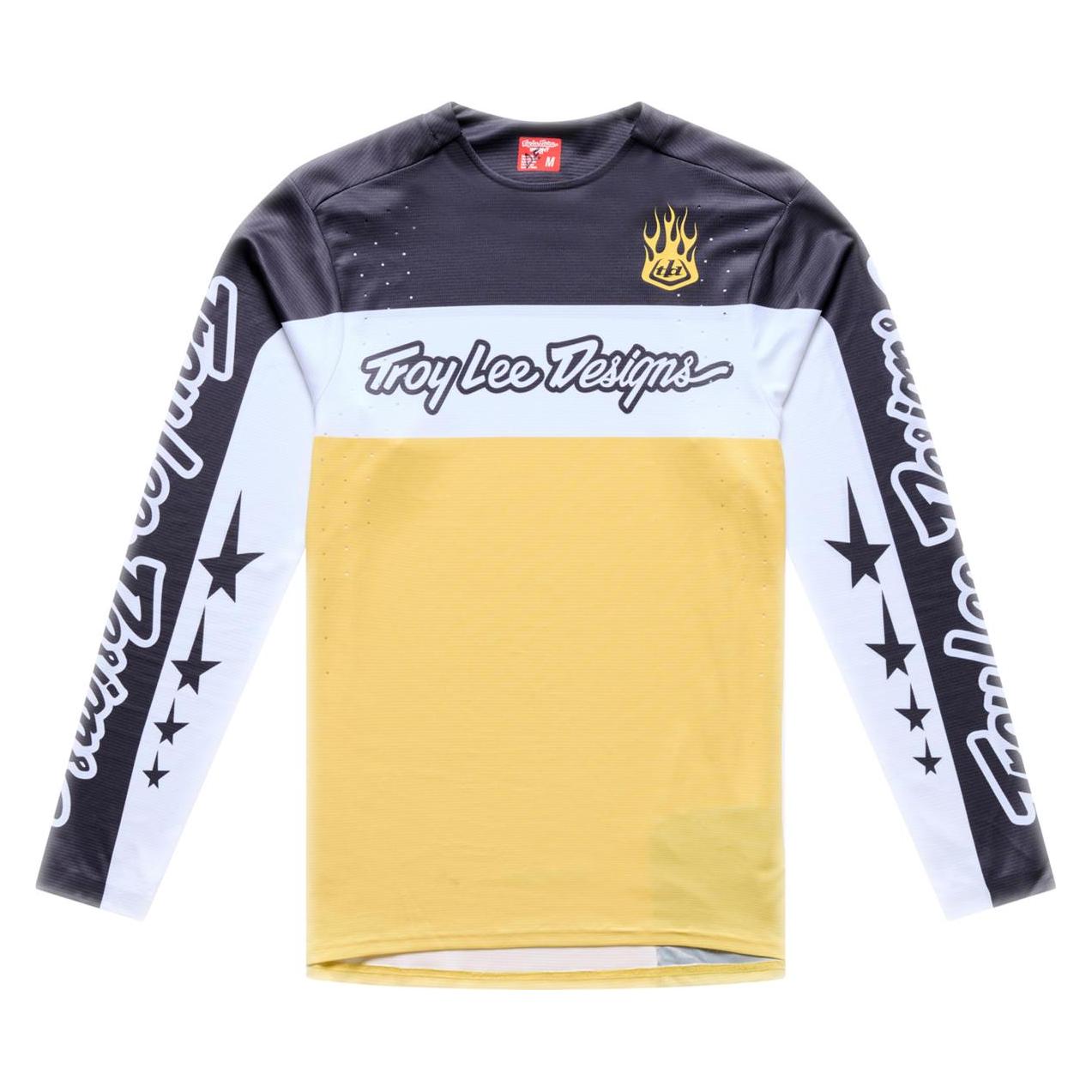 Troy Lee Designs Sprint Pro Jersey, YO Moto, butter, L (L) (313052014)