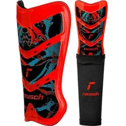 REUSCH Schoner Reusch Shinguard Attrakt Supreme, Größe S in Rot Rot