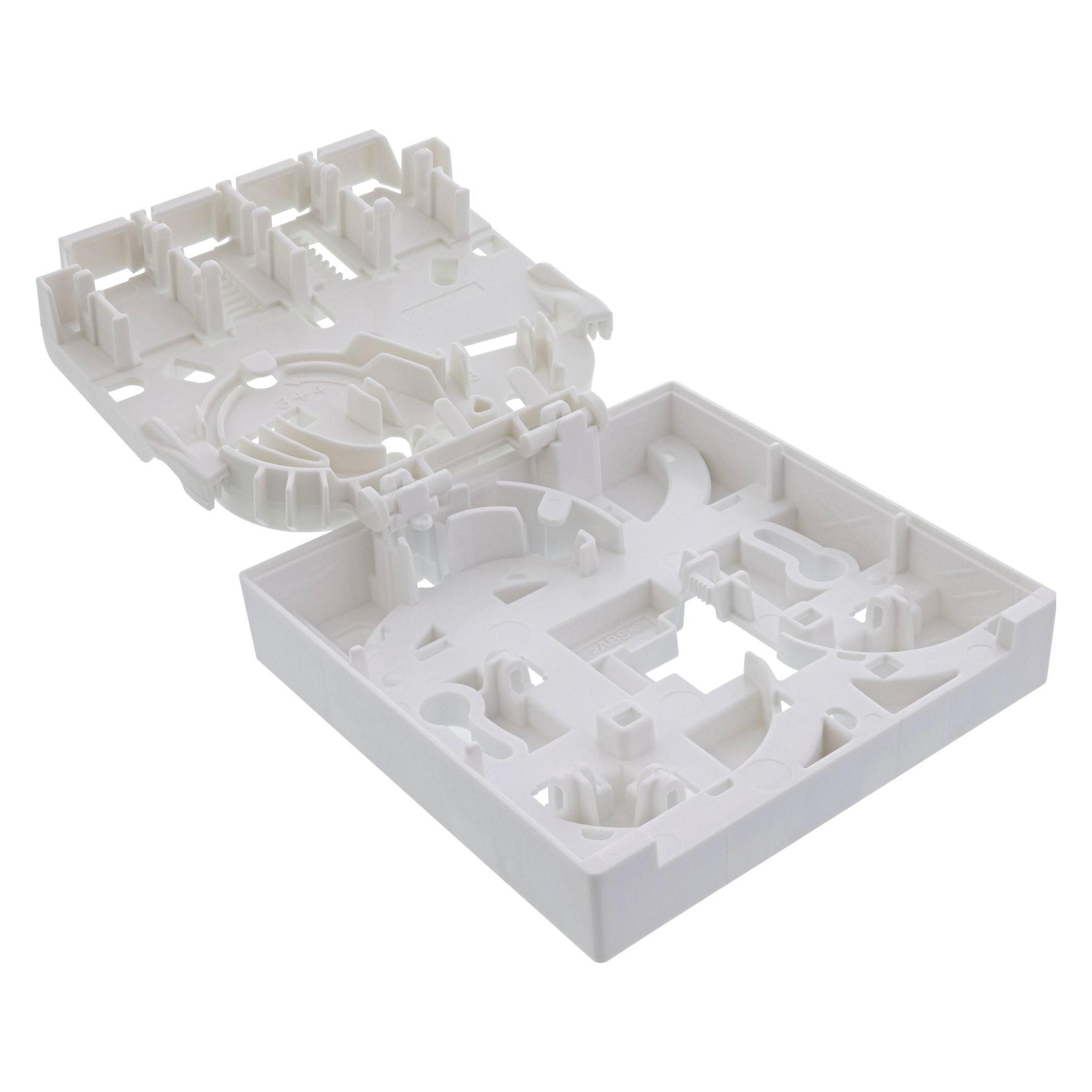 InLine FTTH Leerbox für bis zu 4x LC Duplex / 4x SC Simplex (Spleissbox) (88111)