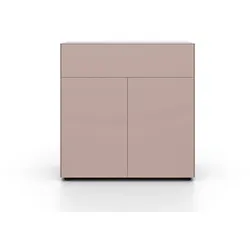 Connect Kommode mit Schubkasten und Schranktüren Rose Gleiter
