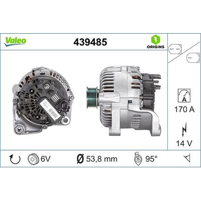 Valeo Generator [Hersteller-Nr. 439485] für BMW