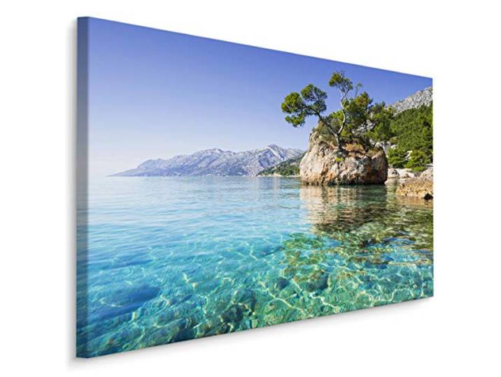 Muralo Wandbild Natur, Meer, Landschaft, Wasser, Himmel, Sonne - 100x70 cm