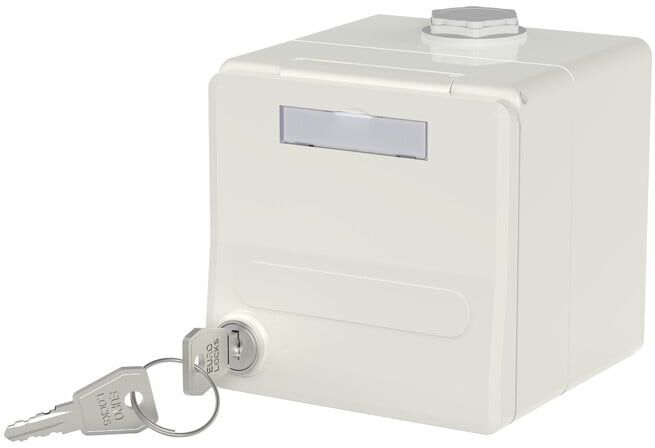 Metz Connect Boîtier Modul-AP IP44 blanc pur 1309470002KI (1309470002KI)