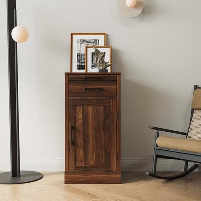 Modular Wine Bar Cabinet Buffet Cabinet with Hutch for Dining Room