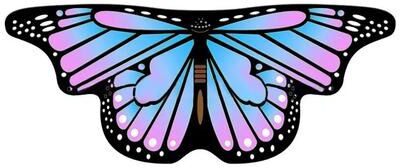 Uplift Treasures Kids Butterfly Wings Fairy Cape Costume 8