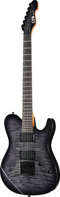 ESP LTD TH-1000 ET FM STBSB See Thru Black Sunburst