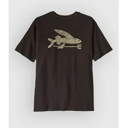 Patagonia Flying Fish Responsibili T-Shirt den brown / coastal edge Gr. XL