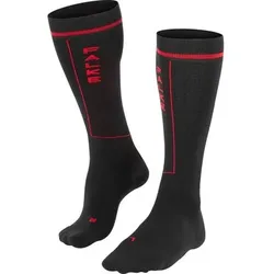 FALKE Impulse Running Damen Kniestrümpfe Health, Größe 39-42 in Schwarz 3008