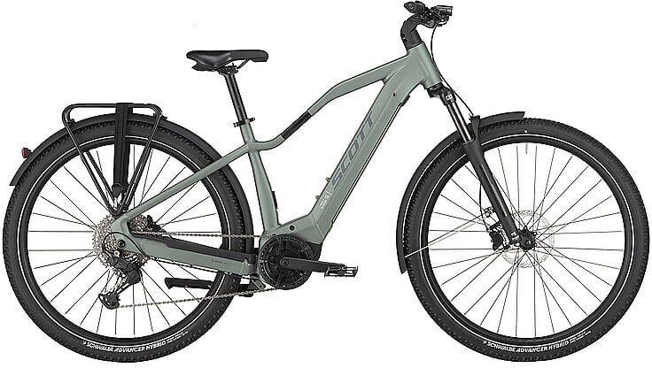 Scott Herren E-Bike Axis 40 dunkelgrün   M M