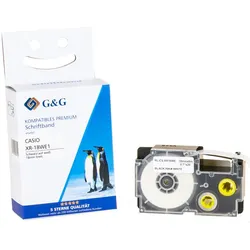 G&G Schriftband ersetzt Casio XR-18WE1