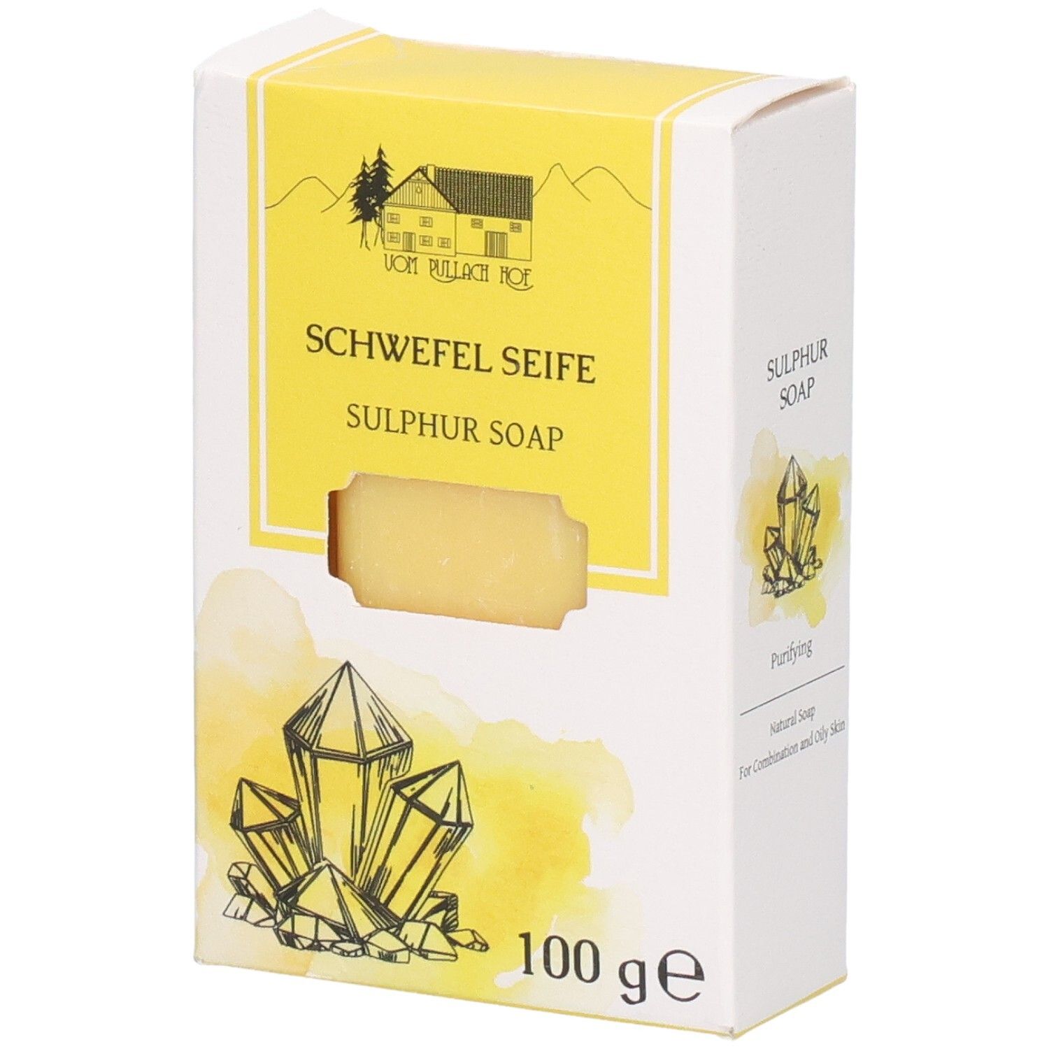 Schwefel Seife Pullach Hof 100 g