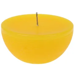 Schwimmkerze "Toscana" Gelb 60/120 mm