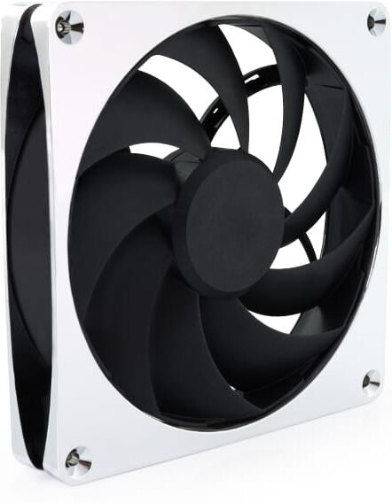 Alphacool Apex Stealth Metall L&uuml;fter 2500rpm Chrome (140x140x25mm)