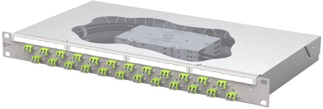 Metz Connect Bloc de raccordement splice 24xLC-D OM5 1504587M24-E (1504587M24-E)