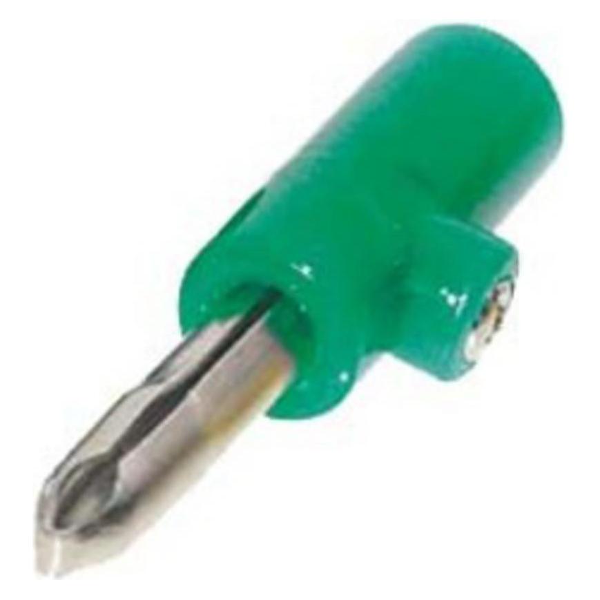 Shiverpeaks S/CONN maximum connectivity Bananenstecker, grün (56200-G)