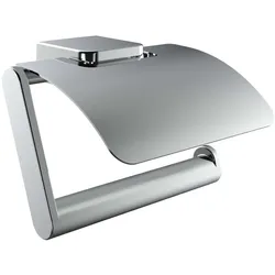 emco trend Toilettenpapierhalter mit Deckel, chrom, 020000102