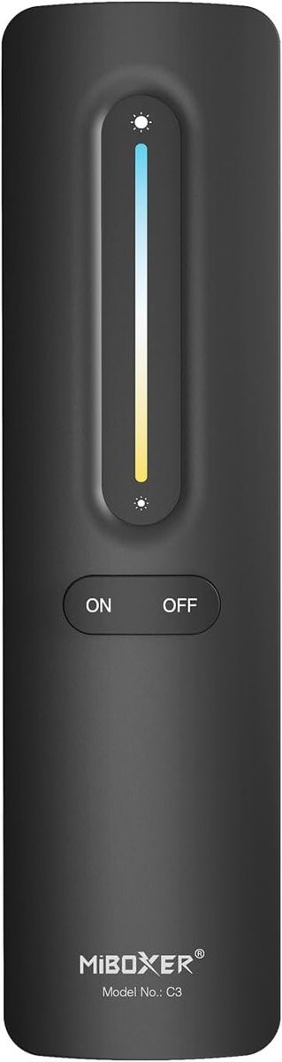 LIGHTEU Miboxer C3 Afstandsbediening voor LED CCT Controller en Lampen - 2.4GHz RF Kleurtemperatuur en Helderheid Dimmer