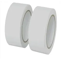 PVC-Klebeband Putzerband, quergerillt, weiß, 50mm x 33m