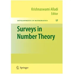 Surveys in Number Theory, Fachbücher von Krishnaswami Alladi