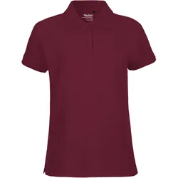 Neutral Damen Bio Piqué Polo O22980 bordeaux XL