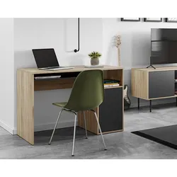 TemaHome »Oxford« Schreibtisch Schwarz