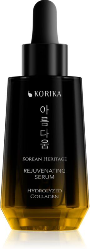KORIKA Korean Heritage Hydrolyzed Collagen Premium Rejuvenating Serum verjüngendes Gesichtsserum mit hydrolysiertem Kollagen 30 ml
