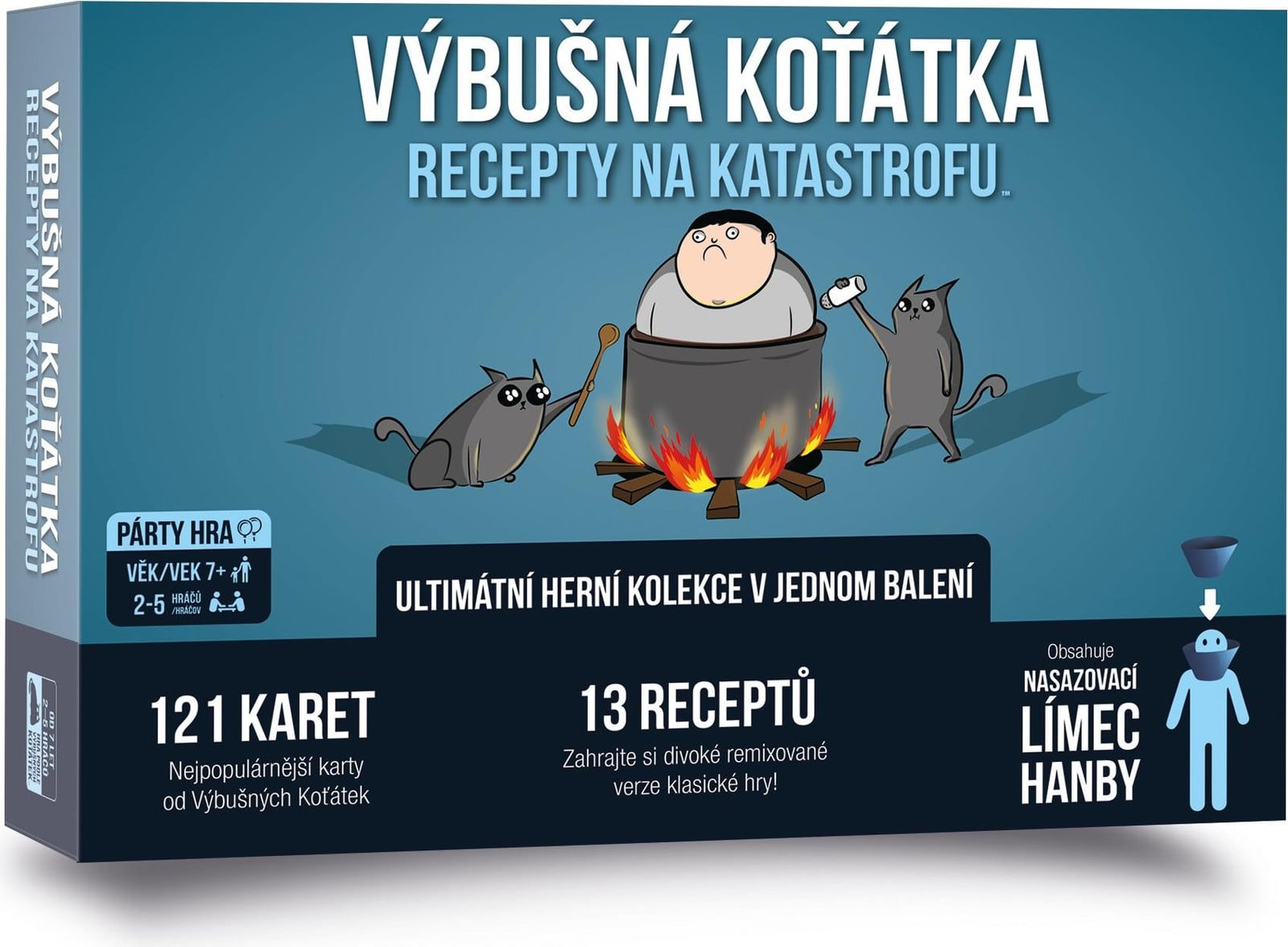 Exploding Kittens: Recepten voor chaos kaartspel van Exploding Kittens LLC