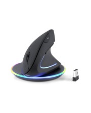 Perixx Vertikale Ergonomie-Maus kabellos inkl. Ladepad (PERIMICE-713 RX)