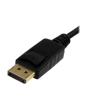 StarTech.com 1m Mini DisplayPort to 1.2 Cable 4k DisplayPort-Kabel M bis M 1 m eingerastet Schwarz (MDP2DPMM1M)