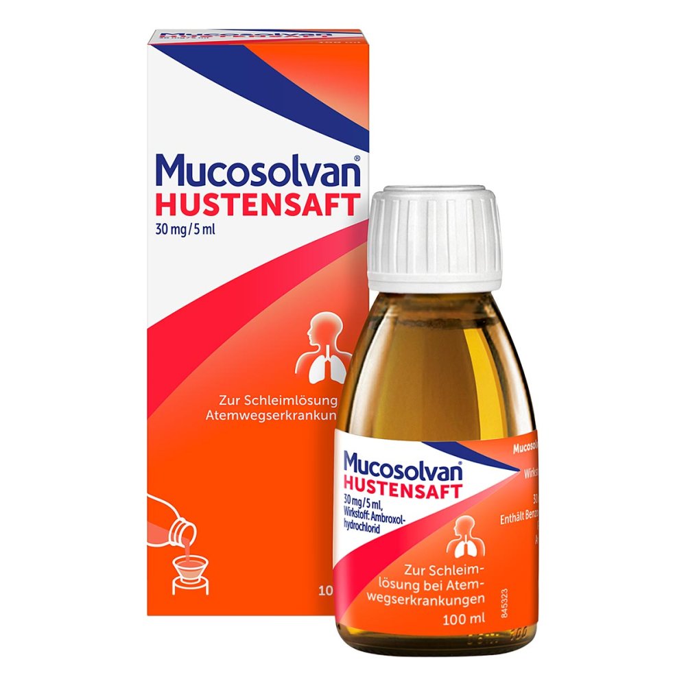 A. Nattermann & Cie GmbH Mucosolvan Hustensaft, Hustenlöser mit Ambroxol 00743422