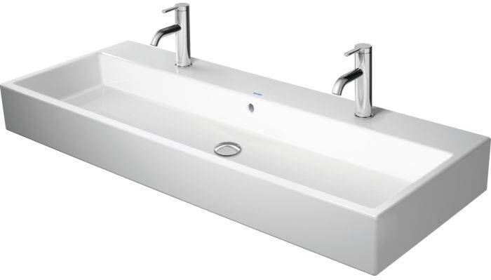 Duravit Vero Air Waschtisch 2350120026 weiß, 120x47cm, 2 Hahnlöcher, geschliffen