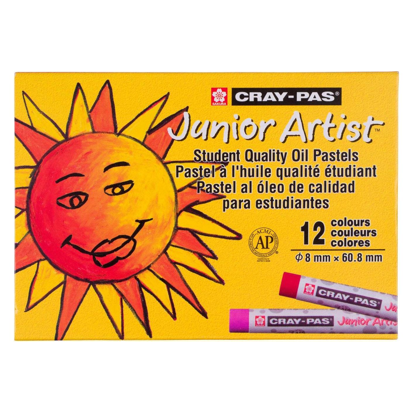 Bruynzeel Sakura Cray-Pas Junior Artist Ölpastell-Set, 12tlg. (21524802)