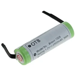 Akku für BRAUN 5462, Akku-Typ Braun 3731, 3738, 1,2 V, 2500 mAh