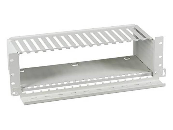 FTTH 19 3U Subrack for 17x Modul FTTH-MODUL-X incl. cable management