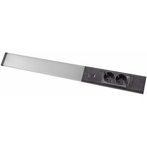 ChiliTec LED-Unterbauleuchte Arusha neutralweiß, mit 230V Netzstrom, Länge: 60 cm