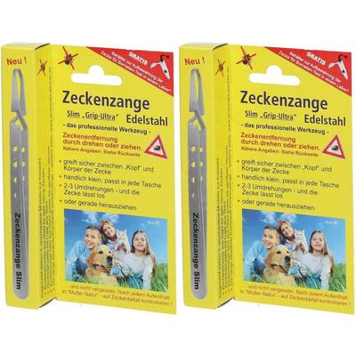 Zeckenzange Chirurgenstahl 2x 2x1 St