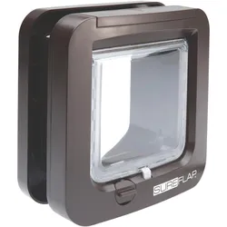 SureFlap Mikrochip Katzentüre (Mikrochip Katzenklappe), Katzentüre + Katzennetz