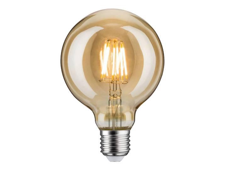 LED-Leuchtmittel Raivio I Ø 10cm Durchsichtig