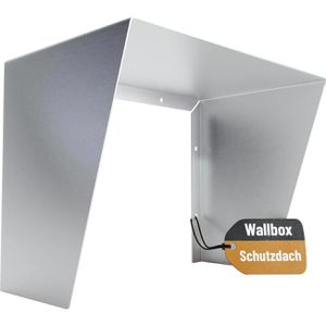 Absina Wetterschutzdach 901004, aus Edelstahl, für Wallbox, Breite 45 cm
