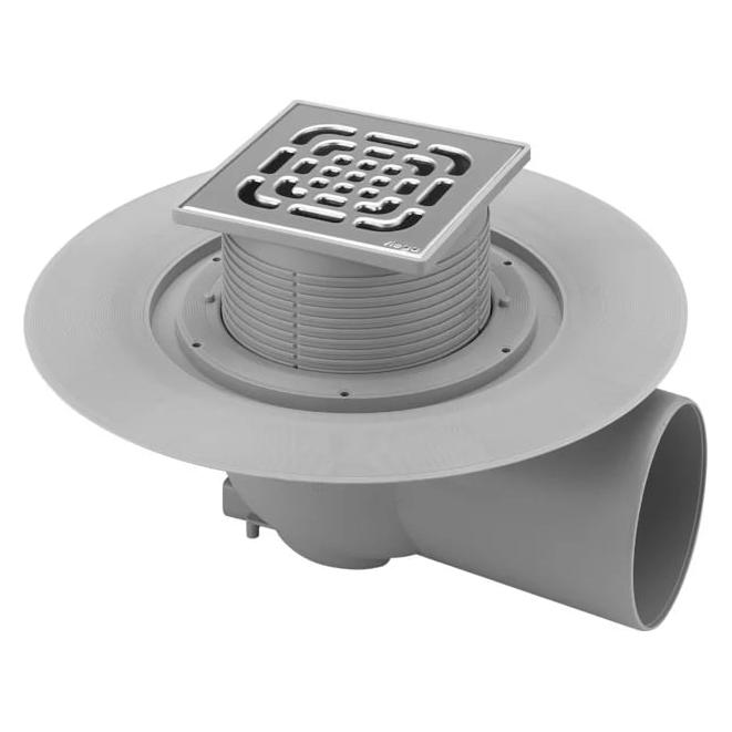 Viega GmbH & Co.KG Advantix Bodenablauf mit Aufsatz DN100 (557171)