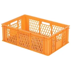 Saro Bäckereikiste BK171 aus Kunststoff ist stapelbar und stabil 600x400x171mm