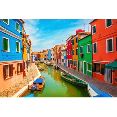 Fototapete PAPERMOON "Venedig", bunt, B:3,5m L:2,6m, Vlies, Tapeten