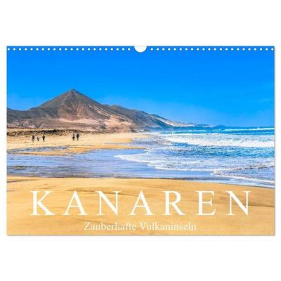 Kanaren - Zauberhafte Vulkaninseln (Wandkalender 2027 DIN A3 quer), CALVENDO Monatskalender