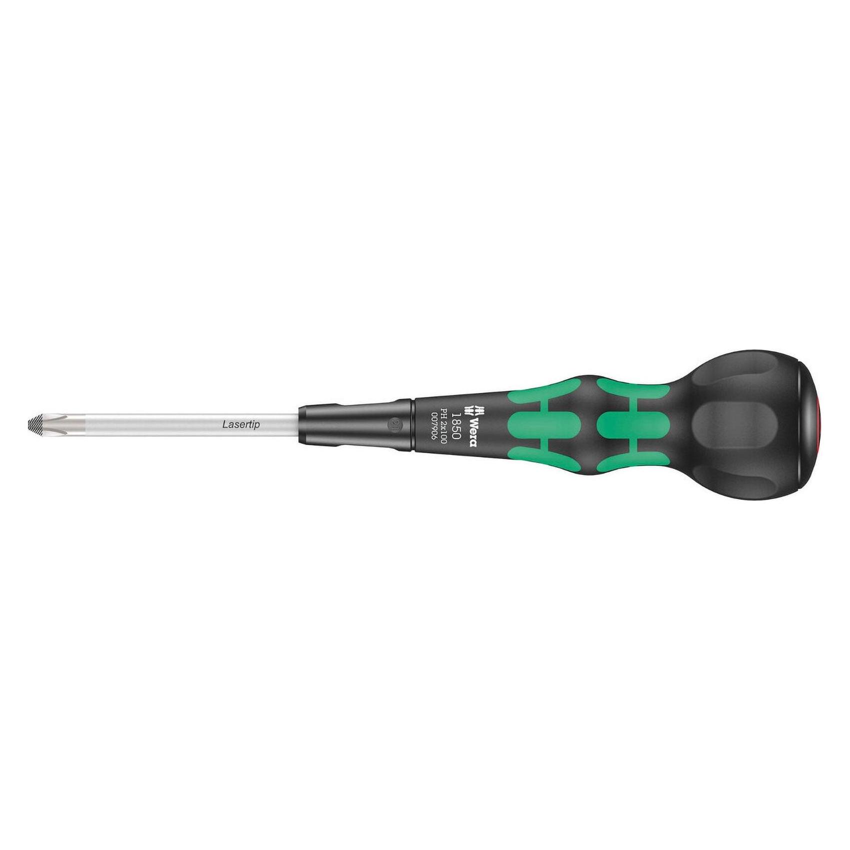 Wera 1850 PH Kraftform Ball-Grip Schraubendreher PH 3x150 (05007908001)